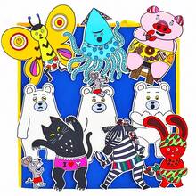 hoojojo 17pcs Polar Bear's Underwear Felt Storytelling Props, Interactive English Classroom Game For Preschools, Educational Story Toy For Kids - Multicolor - View 2