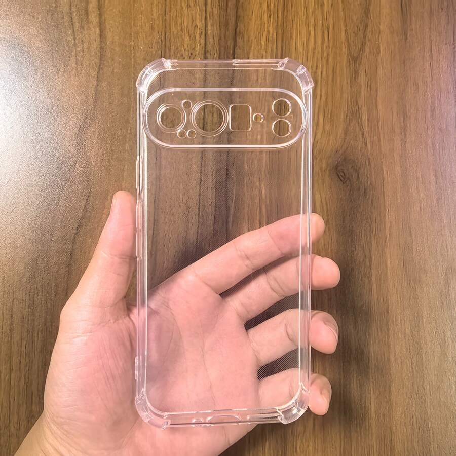 透明氣墊手機殼，適用於 Pixel 11、Pixel 11 Pro、Pixel 11 Pro XL、Pixel 10a、Pixel 10、Pixel 10 Pro、Pixel 10 Pro XL、Pixel 19a、Pixel 19、Pixel 9 Pro、Pixel 9 Pro XL、Pixel 8a、Pixel 8、Pixel 8 Pro、Pixel 7a、Pixel 7、Pixel 7 Pro、Pixel 6a、Pixel 6、Pixel 6 Pro、Nothing Phone (3a) Pro、Nothing Phone (3a)、Nothing Phone (2a) Pro、Nothing Phone (2a) Plus、Nothing Phone (1)、Nothing Phone (2)