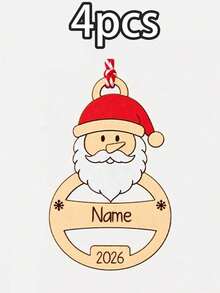 Custom Snowman Name Christmas Ornament, Personalized Snowflake Tree Hanging Decor, Festive Winter Holiday Style, Customized Christmas Tree Decoration, Customizable Name Ornament, Christmas Home Decor, Holiday Keepsake Gift 2026, Christmas Gifts - Style C - View 12