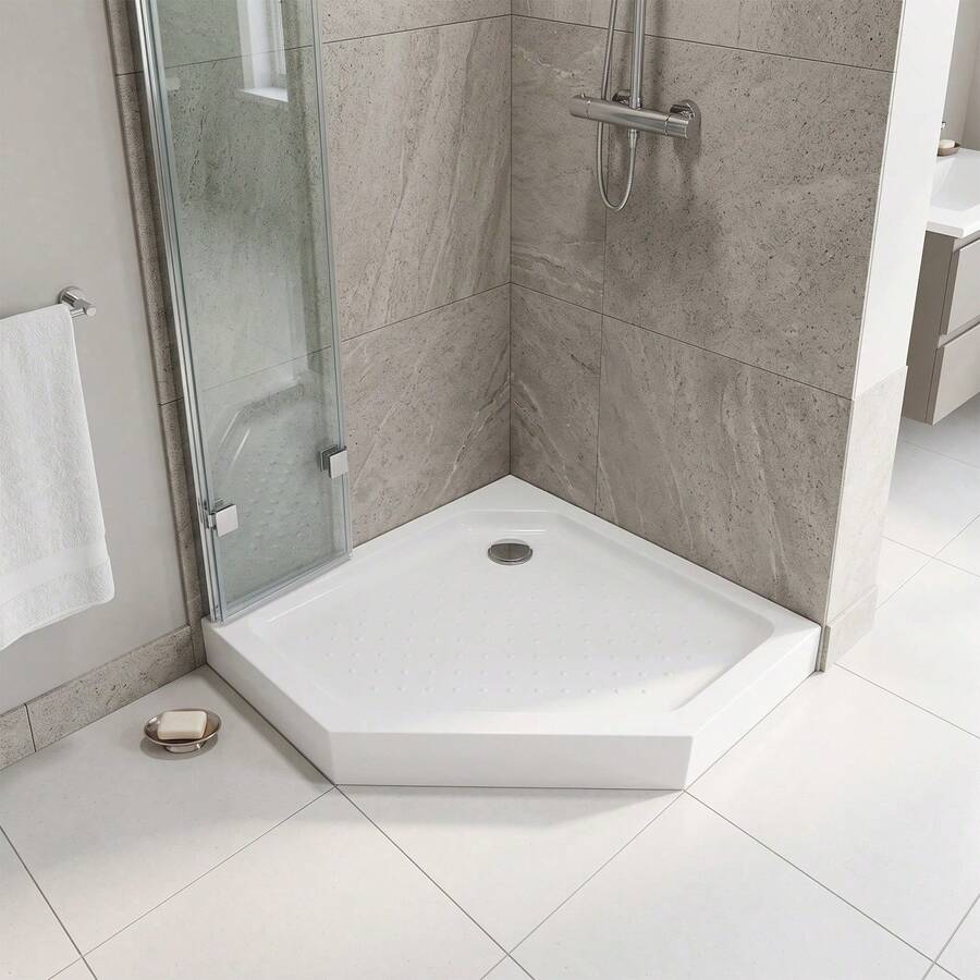 Angle Shower Base Corner Shower Pan Corner Shower Tray For Bathroom - 1PC - View 1