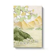 Modern Minimalist Cream Style 3-Piece Landscape Painting, Textured Oil Painting Print, Wall Art For Apartment, B&B, Hotel - Multicolor - View 10