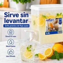 Beverage Ice Bucket & Beverage Dispensers - White - View 6