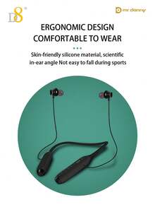 D8Wireless Neckband Headphones | Superior Stereo Sound With Balanced Armature, Built-In Microphone |In-Ear Wireless Earbuds With Mic For Calls & Music | BT5.3Stable Connection, Compatible With IP &Android | Ideal For Work, Gym Running & Daily Commute - View 9
