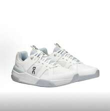 On Running Women Casual Shoes - White/Glacier Grey (Recommended to Size Up 0.5-1) - View 3