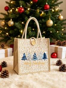 1/2pcs Dachshund Letter Print Pattern Storage Bag, Lightweight And Portable, Suitable For Travel Carrying Cosmetics And Shopping - Multicolor - View 9