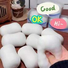1pc Soft & Crunchy Handmade Soap Ball, Voice-Controlled Stress Relief Squeeze Toy, Super Soft & Easy To Squeeze, Suitable For Teens And Adults To Relieve Stress - Multicolor - View 4