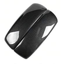 1 Set Carbon Pattern Center Console Armrest Lid Cover, Anti-Scratch Interior Trim Protection For BMW X5 X6 E70 E71 2007-2014, Car Interior Styling Accessories - E70 E71 - View 13