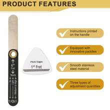 Guitar Luthier Tools Set Precision Truss Rod Neck Relief Gauge Tool Guitar Truss Rod Neck Relief Gauge Tool - D - View 9