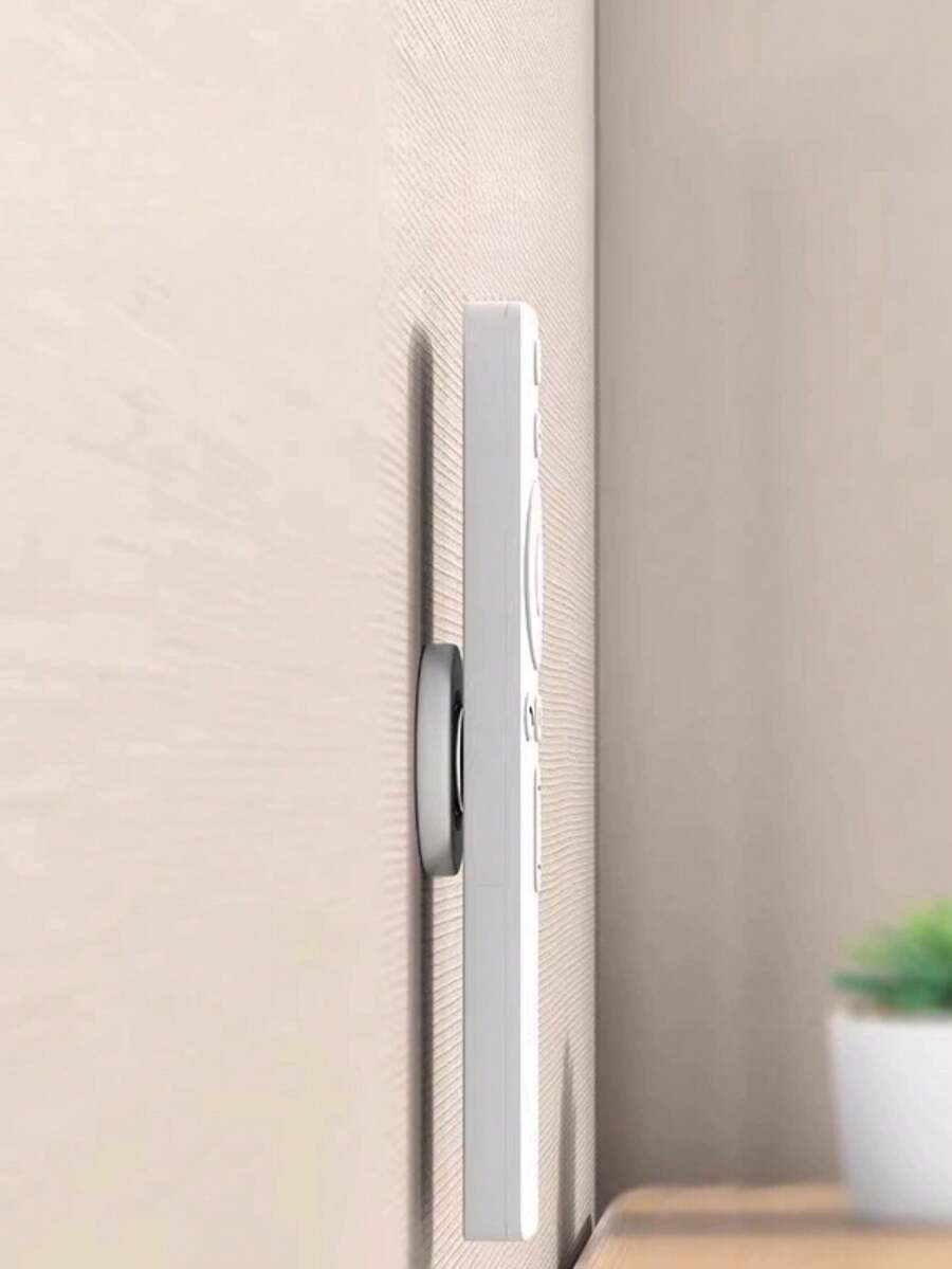6/12 buah Dudukan Dinding Magnetik untuk Remote Kontrol TV dan AC, Stiker Magnet Kuat Tanpa Pengeboran dan Bebas Kerusakan, Tempat Penyimpanan Dinding Rumah, Aksesori Peralatan Rumah Tangga Besar - View 1