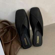 Women Flats - Black - View 6