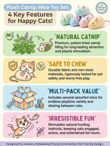 1/5/10pcs Mouse Cat Toys Interactive Teaser Toys Indoor Pet Cat Supplies - View 6