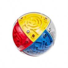 3D Stereoscopic Ball Maze Magic Cube, Ball-In-Maze Puzzle Toy, Focus Training And Stress Relief Gift For Adults - Multicolor - View 10