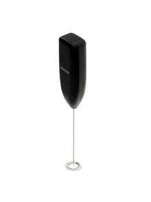 Mesko Milk Frother, Electric Milk Frother, Handheld Milk Foamer - Battery Operated, Stainless Steel Whisk, Black - Black - View 6