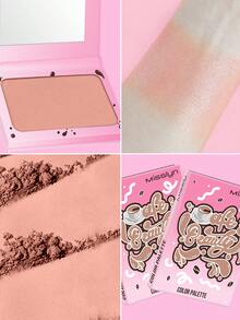 Bộ 3 sản phẩm MISSLYN gồm Bảng màu Cafe Beauty, Phấn highlight Joker Glow Play màu đen và Phấn phủ kiềm dầu, màu sắc dễ chồng lớp, dễ tán mịn, bộ ba highlight và định hình khuôn mặt, dùng hàng ngày và đi chơi đêm, hiệu ứng căng bóng và lì, bộ trang điểm - #01+#5+#2 - Xem 8