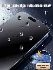 CASECOPS 4Pcs Ceramic Matte Privacy Screen Protector, Compatible With IPhone , Soft Matte Texture With A Silky Smooth Touch, Non Glass. Full Coverage, Scratch-Fingerprint, Anti-Drop, Anti-Glare, Compatible With Iphone 18 Pro Max/18 Pro/17 Pro Max/17 Pro/17/16 Pro Max/15 Pro Max/14/13/12/11 Series And Other Models, Compatible Phone Cases - 4pcs - View 6