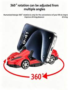 Sports Car Style Phone Holder, Dashboard Phone Holder, Dashboard Rotating Phone Holder - Upgraded Version - View 8