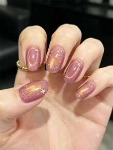 BORN PRETTY 10ml 玻璃貓磁吸凝膠指甲油，UV LED 玫瑰陛下浸泡式脫色 DIY 美甲，適合派對與日常美甲設計 - 乾枯玫瑰色 - 查看 5