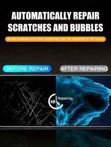 5PCS, Hydrogel High Definition Screen Protector, Protects Phone Screen, Scratch Self-Repair, Easy Application Without Bubbles, Ultra-Thin Material, Suitable For Phone Cases, Sensitive Touch Without Obstruction, Compatible With IPhone Ultra/18 Pro Max/18 Pro/18/17 Pro Max/17/17 Pro/17 Air/16 Pro Max/16/16 Pro/16 Plus/15 Pro Max/15/15 Pro/15 Plus/14 Pro Max/14/13/12/11/11 Pro Max Full Series - Clear - View 8