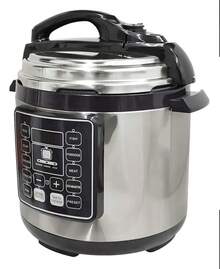 Olla de Presión Multifuncional digital capacidad de 6 Litros  - 9 Programas Automáticos - Arrocera, Vaporera, olla presión y Cocción Lenta, incluye accesorios, ideal para  frijoles, pollo, carne, arroz, multigranos - Tipo de Enchufe A USA (110-127V) - Ver 4