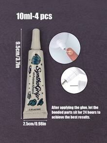 SynthoGrip Clear Drying Rhinestone Adhesive Glue, Multi-Use Strong Craft Glue For Shoes, Hats, Fabric Clothes, Phone Case Rhinestone DIY Crafts - SynthoGrip - View 16