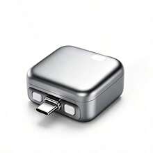 Universal 140W Dual Port Charger Accessory, All Charging Modes, AI Recognition & Safety Protection, Compatible With All Phones - Silver - View 9