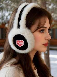 Autumn/Winter Plush Foldable Ear Muffs For Men And Women, Cute Ear Covers For Girls, Cold-Proof And Warm - Brown - View 9