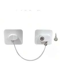 1pc/2pcs Safety Lock, High-Grade Protective Device Lock, Multi-Function Cabinet Door Lock, Window Lock, Refrigerator Lock, Suitable For Home Doors And Windows, Child Safety Lock - C - View 10