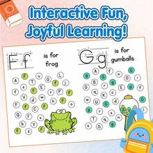 A-Z Alphabet Learning & Tracing Notebooks, Uppercase And Lowercase Letter Writing, Vocabulary Matching, Letter Search, Coloring Activities And ABC Recognition Practice For Early English Learning And Handwriting Skills - Alphabet Learning Activities - View 8