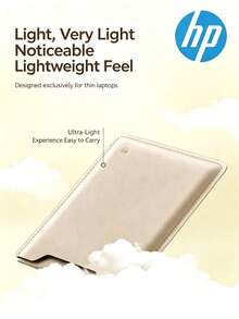 HP Cream Style/Minimalist Laptop Sleeve, Anti-Collision & Scratch-Resistant, Slim & Lightweight For A Bare-Machine Feel, Compatible With 14-Inch & 16-Inch Laptops, Perfect For Business Travel - View 5