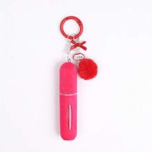 5ML Refillable Perfume Bottle Keychain, Anti-Static Plush Travel Spray Bottle, Cute Bag Charm Pendant, Leak-Proof Mini Cosmetic Container For Women, Travel Bottle Set, Porta Perfume, Spray Bottles - View 11