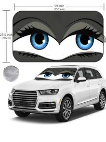 2026 Summer Car Windshield Sun Shade, Windshield Cover Car Interior Sun Protection Front Sun Visor Blocks UV Rays, Keeps Your Vehicle Cool, Foldable Windshield Shade Front Window, Enhanced Sun Protection, Suitable For Cars, SUVs - A - View 14