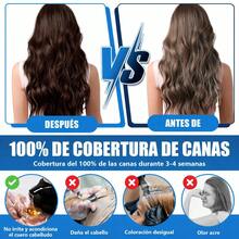 Champú Tinte Para Canas 5 En 1 Para Hombre Y Mujer, Color Negro, Marrón Y Chocolate, Cobertura Total De Canas, Lava, Tiñe, Nutre Y Protege El Cabello, Fórmula Herbal, Color Marrón, 500ml - 4 en 1 - Negro - Ver 4