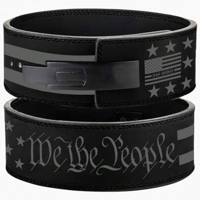 Weight Lifting Belt - Lever Gym Belt For Weightlifting, 10mm Leather Weight Belt For Men - 4 Inch Wide For Support And Stability For Workouts, Powerlifting, Bodybuilding, Fitness And Crossfit