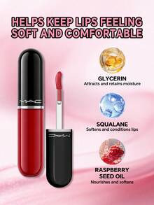 MAC LUSTREGLASS Glass Lip Gloss #943 XOXO 3ml/0.1 FL.OZ - #943 M.A.CXOXO - View 6