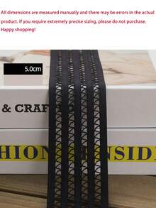 4 Yards/157 Inches High Quality Durable Elastic Band, 6cm/2.36 Inches Sewing Line, Suitable For Clothing And Handicrafts, Ideal Choice For Clothing Waistbands And Shoe/Hat Decorations - Multicolor - View 16