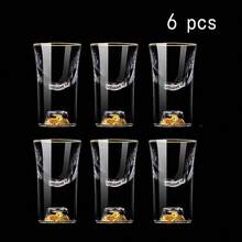 6pcs, 15ml/2oz Mini Shot Glasses, Suitable For Bar, Club, Home Party, Father's Gift - View 10