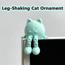 1 buah Hiasan Meja Kucing Kreatif, Figur Dekorasi Monitor Lucu, Desain Unik dan Keren, Bentuk Anak Kucing, Cocok untuk Monitor dan Meja, Hadiah Sempurna untuk Halloween, Natal dan Hari Raya, Dekorasi Rumah dan Koleksi - Satu ukuran cocok untuk semua. - View 7