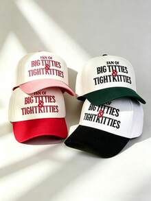 1pc Men Letter Embroidered Baseball Cap, Adjustable Snapback Hat, Casual Street Cap For Hiking Party Travel Daily Outdoor Wear - Multiple Styles - View 8