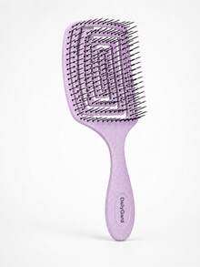 Sisir Rambut Aneka Warna, Sisir Penata Rambut Plastik Jerami Berbasis Bio, Desain Bingkai Terbuka Berventilasi Minimalis, Dengan Bulu Sikat Fleksibel, Bulu Sikat Berujung Bulat dan Pegangan Bertekstur yang Mudah Digenggam, Cocok untuk Perawatan Rambut Basah dan Kering, Cocok untuk Rambut Keriting, Bergelombang, dan Kasar, Untuk Wanita dan Anak Perempuan, Penggunaan di Rumah dan Saat Bepergian - Beraneka warna - View 9