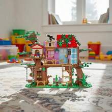 462pcs City Friends Bird Tree House Building Blocks Sets MOC Garden Swing Stairs Houses Figures Bricks Toys For Kids Gifts - Multicolor - View 7