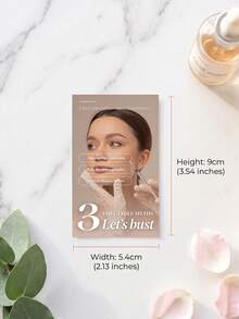 200/500/1000pcs Custom Medspa Business Card,Personalized Beauty Salon Info Card,Custom Photo And Text,Customized Paper Appointment Marketing Card For Aesthetic Clinic,Beauty Studio,Small Beauty Business Marketing Supplies - Multicolor - View 6