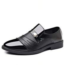 GAN AI Zapatos Oxford Hombre Suela Gruesa Elegantes para Traje, Oficina y Fiesta - Blanco y Negro - Ver 7