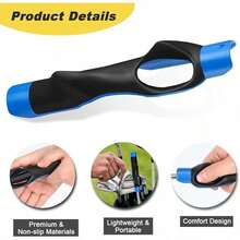 Golf Grip Trainer, Golf Training Grip, Golf Grip Set, Golf Club Grip, Golf Club Grip Trainer For Correct Hand Position - Multicolor - View 3