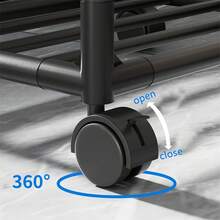Storage Islands & Carts - 6-tier Metal Storage Shelf - View 6