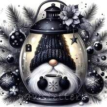 1 Buah Kit Lukisan Berlian 5D DIY Pola Kurcaci - Seni Mosaik Berlian Bulat Penuh, Dekorasi Dinding Rumah, Tanpa Bingkai - Tanpa Bingkai - View 1