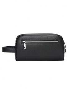 1pc Men's PU Large Capacity Clutch Bag, Anti-Theft Design, Password Lock, Personal Items Storage Bag, Toiletry Bag, Multi-Card Slot Wrist Bag, Perfect Gift For Boyfriend - Clutch Bag - View 5