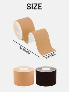 1Pc Pure‑Colored Breathable Self‑Adhesive Tape, Flexible Cohesive Bandage For Cats Dogs Horses, For Wrist Ankle Knee Head Body - Multicolor - View 2