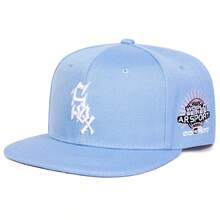 1pc Men's Letter Embroidered Baseball Cap, Adjustable Sun Protection Casual 5-Panel Hat, Suitable For Outdoor Sports, Spring/Autumn Travel, Beach, Party - Multicolor - View 16