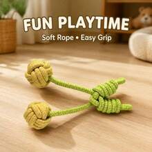 Cute Cherry Dog Chew Toy, Durable Interactive Training Tug Toy, Suitable For Medium And Small Dogs Chewing And Interaction, Multi-Functional Chew Rope, Indoor And Outdoor Training And Dental Cleaning, Designed For Heavy Chewers And Puppies - Black - View 12