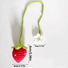 1pc Car Hanging Ornament Handmade DIY Material Kit, Healing Floral Car Decor, All-Season Creative Car Interior Decoration, New Handmade Gift, Essential Beautiful Car Interior Decor, Girls' Favorite - A - View 12